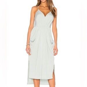 BCBGeneration Light Seafoam Green Midi Dress